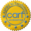 CARF Accredited Gold Seal logo 